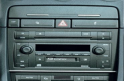 Audi A4 (B6 met Symphony OEM-radio) 2002-2008