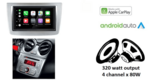DAB+ Wireless Apple Carplay & Android auto navigatie autoradio voor Alfa Romeo Mito 2008+Audiovolt XPA-675DBT
