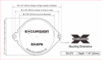 EXCURSION SX 275 - 70mm Fullrange Loudspeaker