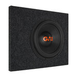 10" pasklare subwoofer kist voor Scania CR20 met MAD S2-10D2 subwoofer, 300Watt RMS, 2+2Ohm