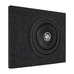 10" pasklare subwoofer kist voor Scania CR20 met DLS PS10 400W RMS, 4Ohm