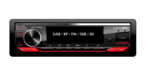 DAB / BT autoradio Audi TT (8N) | 4&times;50 watt | multicolor | Audiovolt AMS-450DAB