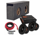 GAS Audio Power Pasklare subwoofer set Tesla Model S