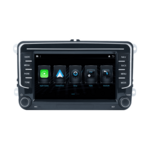 Wireless CarPlay en Android auto navigatie geschikt voor Volkswagen Seat Skoda | 7” QLED RNS vorm | 4+64GB 8-core | D040Q