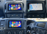 DAB+ Geschikt voor Volkswagen, Seat, Skoda Wireless Apple Carplay & Android auto autoradio – navigatie 4x80W Audiovolt XPA-675DBT-inclusief canbus