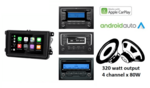 DAB+ Geschikt voor Volkswagen, Seat, Skoda Wireless Apple Carplay & Android auto autoradio – navigatie 4x80W Audiovolt XPA-675DBT-inclusief canbus