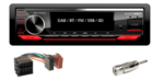 DAB / BT autoradio volkswagen golf 4 / polo 9n / passat B5 | 4×50 watt | multicolor | Audiovolt AMS-450DAB