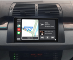 BMW X5 E53 navigatie | draadloos Car link en Android 12 | DDR4 octa core 4+64GB | Full HD 9” scherm