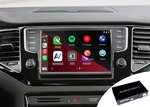 Wireless Carplay/Android auto Volkswagen Golf Sportsvan 2014-2019 | MIB interface module adapter | originele navigatie uitbreiding