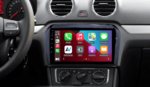 DAB+ autoradio navigatie voor Volkswagen Jetta 2013–2017 piano zwart | Apple Carplay en Android | DSP sound | Qled 9-inch ARG-900DAB