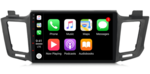 DAB+ autoradio navigatie voor Toyota Rav4 2013&ndash;2018 | Apple Carplay en Android | DSP sound | Qled 10-inch ARG-1000DAB