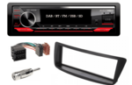 DAB / BT autoradio Citroen C2, C3, C4 picasso, C6 | 4×50 watt | multicolor | Audiovolt AMS-450DAB