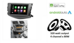 Wireless Apple Carplay & Android auto navigatie voor Toyota Rav 4 2006 &ndash; 2012 Audiovolt XPA-675BT