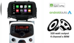 Geschikt voor Toyota Aygo / Citroen C1 / Peugeot 108 bj 2014+ wireless Apple Carplay & Android auto autoradio