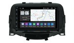 Wireless Carplay en Android octa core navigatie geschikt voor Toyota Aygo / Citroen C1 / Peugeot 108 bj 2014+