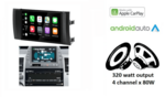 Toyota Prius 2003 – 2009 wireless Apple Carplay & Android auto autoradio – navigatie 4x80W Audiovolt XPA-675BT
