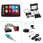 DAB+ navigatiesysteem voor Citroën C-Crosser, Peugeot 4007 en Mitsubishi Outlander | CarPlay en Android Auto | XPA-800RDAB