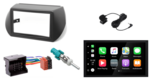 DAB+ wireless Apple Carplay & Android auto voor CITROËN Nemo | PEUGEOT Bipper | Fiat Fiorino, Qubo 2008+ autoradio – navigatie 4x80W