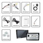 Toyota Corolla 2007–2013 Apple Carplay en Android navigatie | DSP sound | Qled 9-inch AV-D040Q