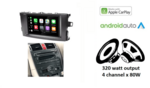 DAB+ Wireless Apple Carplay & Android auto navigatie geschikt voor Toyota Avensis 2002 – 2008 Audiovolt XPA-675DBT