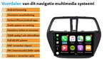 Geschikt voor Suzuki SX4 en S-Cross 2013+ navigatie draadloos Car link en Android 11 | DDR4 octa core
