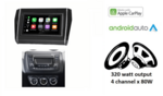DAB+ Wireless Apple Carplay & Android auto navigatie voor Suzuki Swift 2017+ Audiovolt XPA-675DBT