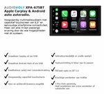 Wireless Apple Carplay & Android auto navigatie voor Suzuki Swift 2017+ Audiovolt XPA-675BT