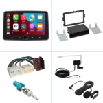 DAB+ navigatiesysteem voor Dacia Dokker Duster Lodgy Logan en Sandero | CarPlay en Android Auto | XPA-800RDAB