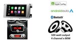 Wireless Apple Carplay en Android auto Navigatie geschikt voor diverse Ford modellen Audiovolt XPA-675BT (zilver ovaal)