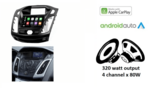 Wireless Apple Carplay & Android auto navigatie geschikt voor Ford Focus 2011+ Audiovolt XPA-675BT