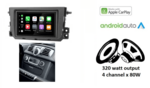 Wireless Apple Carplay & Android auto navigatie voor Smart ForTwo 2010–2017 Audiovolt XPA-675BT