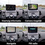 Ford Fiesta 2011-2017 Apple Carplay en Android navigatie | DSP sound | Qled 9-inch AV-D040Q