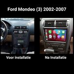 Ford Mondeo 2002-2007 Apple Carplay en Android navigatie | DSP sound | Qled 9-inch AV-D040Q