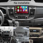 DAB+ navigatiesysteem voor Ford Transit, Connect en Custom met 1-din radio| CarPlay en Android Auto | XPA-800RDAB