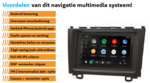 Honda CR-V 2007-2012 Draadloos Car link navigatie | complete set | Android | WIFI | DAB+ autoradio