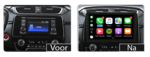 Geschikt voor Honda CRV 2016-2018 navigatie draadloos Car link en Android 12 | DDR4 octa core 9 inch premium