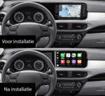 Geschikt voor Hyundai i10 (2019-2021) navigatie draadloos Car link en Android 12 | DDR4 octa core 9 inch premium