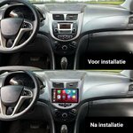 Hyundai i-25 2011-2017 Apple Carplay en Android navigatie | DSP sound | Qled 9-inch AV-D040Q