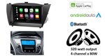 Hyundai IX35 2010-2018 wireless Apple Carplay & Android auto autoradio – navigatie 4x80W Audiovolt XPA-675BT