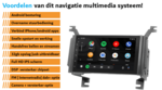 Hyundai Santa Fe 2006-2010 Draadloos Car link navigatie | complete set | Android | WIFI | DAB+ autoradio
