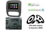 DAB+ Wireless Apple Carplay & Android auto Voor Renault Trafic Opel Vivaro Fiat Talento 2014+ navigatie Audiovolt XPA-675DBT