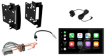 DAB+ wireless Apple Carplay & Android auto voor DODGE Avenger, Caliber, Challenger, Ram navigatie Audiovolt XPA-675DBT