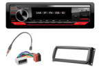 DAB / BT autoradio jeep grand cherokee en Chrysler | 4×50 watt | multicolor | Audiovolt AMS-450DAB