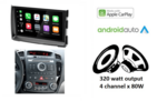 DAB+ Wireless Apple Carplay & Android auto navigatie geschikt voor Kia CEED 2010-2012 Audiovolt XPA-675DBT