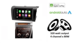 Wireless Apple Carplay & Android auto navigatie geschikt voor Mazda (3) 2004-2008 Audiovolt XPA-675BT
