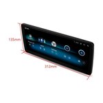 Mercedes A (W176), B (W245), C (W204/W205), ML en meer draadloos Carplay Android navigatie 12.3inch groot scherm octa core 4+64GB voor NTG 4.5