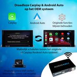 Mercedes B klasse W246 Draadloos Carplay en Android auto adapter 2013 – 2019 NTG 4.5 | 4.7 | 5.0 en hoger