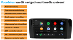 Mercedes R-klasse (W251) 2005-2013 navigatie draadloos Car link en Android | DDR4 octa core | DAB+ autoradio | Full HD 9” scherm