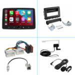 DAB+ navigatiesysteem voor MItsubishi Colt 2008-2012 | CarPlay en Android Auto | XPA-800RDAB