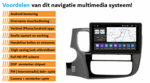 Mitsubishi Outlander 2014+ wireless Carlink en Android octa core navigatie 10” | DAB+